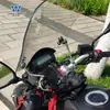 Coche musculoso Wolf adecuado para saikelon RE2 RE3 RZ3S parabrisas parabrisas delantero piezas de modificación retro