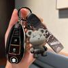 Cubierta de llave de coche dedicada para Changan Suzuki Vitra Xiaotu carcasa hebilla de control frontal protección completa de alta gama personalidad nueva