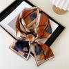 Boxer bufanda pequeña de cuatro estaciones para mujer bufanda delgada estrecha larga estilo coreano versátil traje camisa primavera y otoño bufanda decorativa delgada banda para el cabello