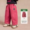 Ropa para Niños Tongbei Colección Otoño 2026 Nuevos Pantalones Anchos Rectos Casuales Versátiles de Pana para Niños y Niñas