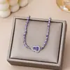 Pulsera de Amatista con Cuentas en Forma de Calabaza, Microincrustaciones de Circonita, Estilo Chino de Moda para Verano, Pulsera Sencilla y de Alta Gama para Mujer
