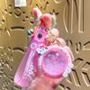 Chaveiro de Acrílico com Contas Bolha Sanrio Pingente de Bolsa Criativo Chaveiro de Carro Pendurado Pequeno Presente