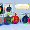 Altavoz Bluetooth inalámbrico portátil impermeable IPX6 transfronterizo, portátil para exteriores, luces RGB, minisubwoofer
