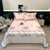Conjunto de Tapetes Refrescantes de Seda de Gelo para o Verão, Tapete Macio, Tapete de Ar Condicionado, Lençol de Cama Doméstico, Lavável à Máquina, Tapete de Presente, Comércio Atacadista do Fabricante