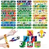 Pulseras de Bofetada de Fútbol Transfronterizas, Decoraciones para Fiestas Deportivas, Pequeños Regalos para Estudiantes, Pulseras de Bofetada Temáticas de la Copa del Mundo