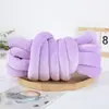 Fio de veludo cristal espesso de 5CM para tecelagem manual DIY de almofadas, ninhos de gato, tiras de tecido, tiras anti-colisão extra grossas para berço de bebê e protetores de cama