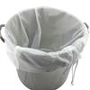 Bolsa de tela con cordón para frutas extra grande bolsa con malla filtrante bolsa filtrante para lúpulo y vino