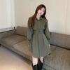 Ropa de mujer de talla grande para chicas gorditas, estilo francés, estilo Hong Kong, vestido adelgazante, pantalones cortos de moda, conjunto de dos piezas para mujer, principios de otoño, nuevo