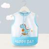 Overol de Verano Fino Impermeable Lavable Sin Lavado con Peto para Niños y Bebés Delantal sin Mangas para Comer a Prueba de Suciedad para Niñas y Bebés Vestir