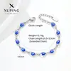 Pulsera Transfronteriza Ojo de Demonio Cruzado Europeo Americano de Oriente Medio Acero Inoxidable Moda Ojo de Aceite Goteante Joyería Personalizada Unisex