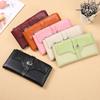 LONNY Nova Carteira Feminina Feminina Longa Nova Moda Ins Tendência Retro Grande Capacidade Clutch Bolsa de Moedas
