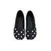Sapatos Mocassins de Bico Dividido Estilo Coreano Versátil Slip-On Casco de Porco Boca Rasa Sapatos Únicos Fábrica Mocassins Planos Versáteis para Avós