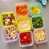Mini Caixa Selada de Grau Alimentício para Conservar Frescor, Caixa de Suplemento Alimentar Infantil, Caixa de Armazenamento Doméstico, Caixa de Embalagem para Geleia, Pote à Prova de Umidade para Lanches