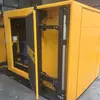 Cabine geradora autodescarregável e autocarregável com estrutura telescópica hidráulica e cabeça de luz rotativa LED