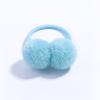 Bola de Pelúcia Infantil Fofa Europeia e Americana Corda de Cabelo Versátil Anel de Cabelo Fresco Elástico Adereço de Cabeça Flor de Cabeça Fábrica Transfronteiriça Estoque 9979