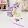 Novo Pingente de Acrílico com Contas de Diamante Sanrio Fofo Pingente de Bolsa Criativo de Alto Valor Chaveiro Pingente Descompressor