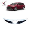 Adequado para 21 Toyota Senna modificado frente do carro logotipo guarnição SIENNA especial galvanoplastia malha média decorativo brilhante tira quadro