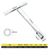Chave T chave de soquete ferramenta para reparos domésticos, Chave Allen em T estendida em forma de T 6-19mm grande