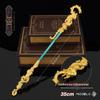 Jogo Wukong Surrounding Destiny Man Arma Rei Macaco Dragão Voador Cajado do Tesouro Aro Dourado Modelo de Arma Ornamentos de Liga