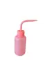 Botella de Limpieza de Plástico, Botella de Limpieza con Pico Curvo, Botella de Riego para Suculentas, Botella Exprimidora, Botella de Limpieza para Pestañas