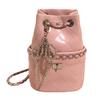 Bolsa de Balde com Corrente em Rombos Doce e Cheirosa, Moda Coreana, Versátil, para Primavera e Verão, Feminina, Ombro Único, Transversal