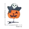 Estoque na Fábrica Popular Transfronteiriça Acessórios de Cabelo Halloween Criativos Presilhas de Cabelo Abóbora Caveira Morcego Decorações de Festa Presilhas