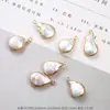 Concha Natural Accesorios Colgantes de Doble Cara Hecho a Mano DIY Aretes Pulsera Colgante Nuevo Venta Directa Accesorios de Joyería