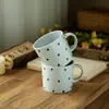 Taza de cerámica creativa con puntos al por mayor taza para el hogar taza de desayuno taza para té de la tarde de restaurante taza de café taza de oficina