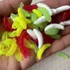 100 Larvas de Tenébrio, Caixa de Iscas, Isca Macia Artificial, Isca de Larva, Acessórios de Pesca