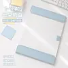 Pasta com Clipe Magnético Clipe para Documentos A4 Clipe para Armazenamento de Provas Prancheta de Couro Prancheta Multifuncional Escritório