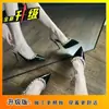 Zapatos de mujer de moda con diseño de una sola tira, remaches, punta fina, nueva colección primavera/verano 2026, tacón de aguja, sandalias versátiles de punta cerrada, tacones altos