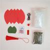 Ping An Bolsita Feliz Hecha a Mano diy Bolsita Material Bolsa Vacía Colgante para Coche Venta al por Mayor de Fábrica