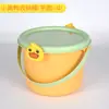Balde Organizador de Brinquedos Infantil Bolsa Estojo Bebê Desenho Animado Fofo Caixa Organizadora de Blocos de Construção Lanche de Bebê Caixa de Presente