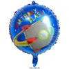 Balão Novo de Astronauta, Formato de Foguete de Astronauta, Decoração de Festa de Aniversário com Tema Espacial, Balão de Alumínio em Formato de Disco Voador