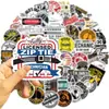 65 Adesivos de Graffiti para Técnico Mecânico Eletricista para Decorar Guitarra Caderno Mala DIY Adesivos à Prova d'Água