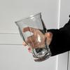 Estilo Ins Celebridade da Internet Boca Larga Copo de Vidro Copo para Suco Gelo Copo de Café Americano Copo de Vinho Copo de Cerveja Copo para Bebidas