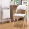 Silla Plegable Silla de Reunión y Capacitación Silla con Respaldo para el Hogar Taburete Simple Silla de Oficina Cómoda Silla Portátil para Dormitorio y Estudio