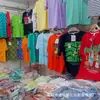 Camiseta Feminina Solta Popular para Transmissão ao Vivo Nova Camiseta de Manga Curta Feminina de Barraca de Rua de Mercado Noturno Atacado Barata Versão Grande Camiseta Feminina