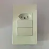 Comercio Exterior Sudamericano Modelo Privado de Fábrica Más Vendido Enchufe de Pared Brasileño con USB, Interruptor de Pared Tipo 120 Enchufe Brasileño