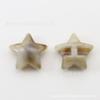 Botão de plástico estrela translúcida feito à mão material cabeça corda cabelo anel acessórios botões decorativos coloridos para crianças