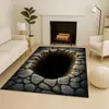 Alfombrilla de suelo de terciopelo de cristal estilo americano para entrada de casa, felpudo decorativo resistente al desgaste para sala de estar y dormitorio, alfombra resistente a la suciedad