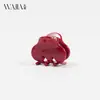 Pinza Nueva de Acetato Wjia para el Cabello Tamaño Pequeño Color Sólido Moderna Versátil Pinza de Tiburón para Recogido Parcial de Cabello Dulce Accesorio para el Cabello