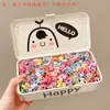 Pinza de Garra de Estrella de Oso Fresa de Dibujos Animados Linda para Niñas Pinza para el Cabello Pinza para el Cabello Adorno para la Cabeza de Niña Pequeña en la Parte Posterior de la Cabeza