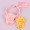 Série Dia dos Namorados Moldes de Biscoito 3D DIY Moldes de Biscoito Realistas com Design de Prensagem Tridimensional, Materiais Seguros para Uso Tranquilo