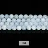 Jingde joyería 7A cuentas de aguamarina natural 3mm cuentas pulsera diy accesorios de joyería cristal cuentas sueltas al por mayor