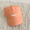Nueva Gorra de Béisbol para Bebé de Secado Rápido, Elegante y Versátil Gorra de Sol de Verano para Niñas Estilo Letras, Exportación