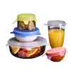Cubierta de Silicona de Grado Alimenticio para Conservar Frescura Cubierta de Silicona para Cocina Cubierta Universal Cubierta Redonda para Conservar Frescura Cubierta Selladora Cubierta de Silicona