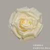 Flores Artificiales Champagne, Rosas y Hortensias Realistas de Alta Gama, Venta al por Mayor para Decoración de Bodas, Materiales DIY para Arte Floral