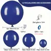 121 Peças Balão de Látex Azul Noturno Decoração de Aniversário Suprimentos Conjunto de Balões Decoração de Festa Balão Casamento