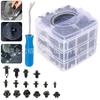 Kit de remaches para parachoques de coche con hebilla en caja de 625 piezas transfronterizo, clip de tornillo de expansión de plástico